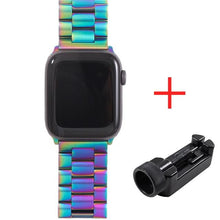 Load image into Gallery viewer, Band For Apple Watch6 5 4 3 2 1 42mm 38mm 40MM 44MM Metal Stainless Steel Watchband Bracelet Strap for iWatch Series Accessories