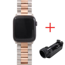 Load image into Gallery viewer, Band For Apple Watch6 5 4 3 2 1 42mm 38mm 40MM 44MM Metal Stainless Steel Watchband Bracelet Strap for iWatch Series Accessories