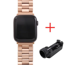 Load image into Gallery viewer, Band For Apple Watch6 5 4 3 2 1 42mm 38mm 40MM 44MM Metal Stainless Steel Watchband Bracelet Strap for iWatch Series Accessories