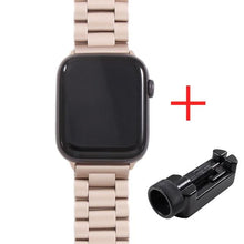 Load image into Gallery viewer, Band For Apple Watch6 5 4 3 2 1 42mm 38mm 40MM 44MM Metal Stainless Steel Watchband Bracelet Strap for iWatch Series Accessories