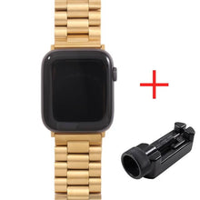 Load image into Gallery viewer, Band For Apple Watch6 5 4 3 2 1 42mm 38mm 40MM 44MM Metal Stainless Steel Watchband Bracelet Strap for iWatch Series Accessories
